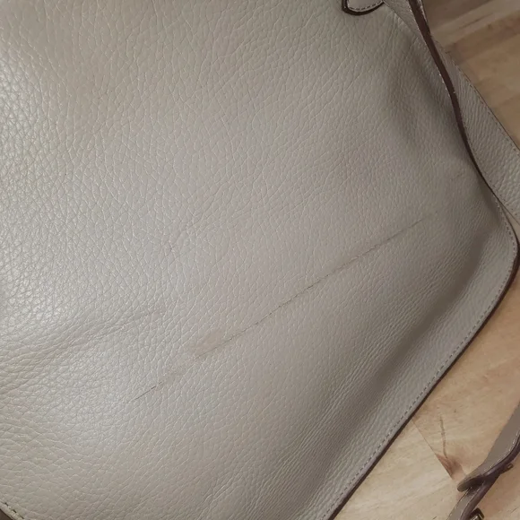 Hermes Ultraviolet Togo Leather Dove Gray Jypsiere 28 Bag - Picture 7 of 15